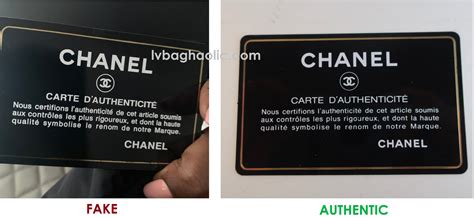 chanel authenticity card check|certificate of authenticity chanel.